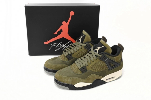 FB9927-200 Olive Craft Jordan Air 4 Medium 0711